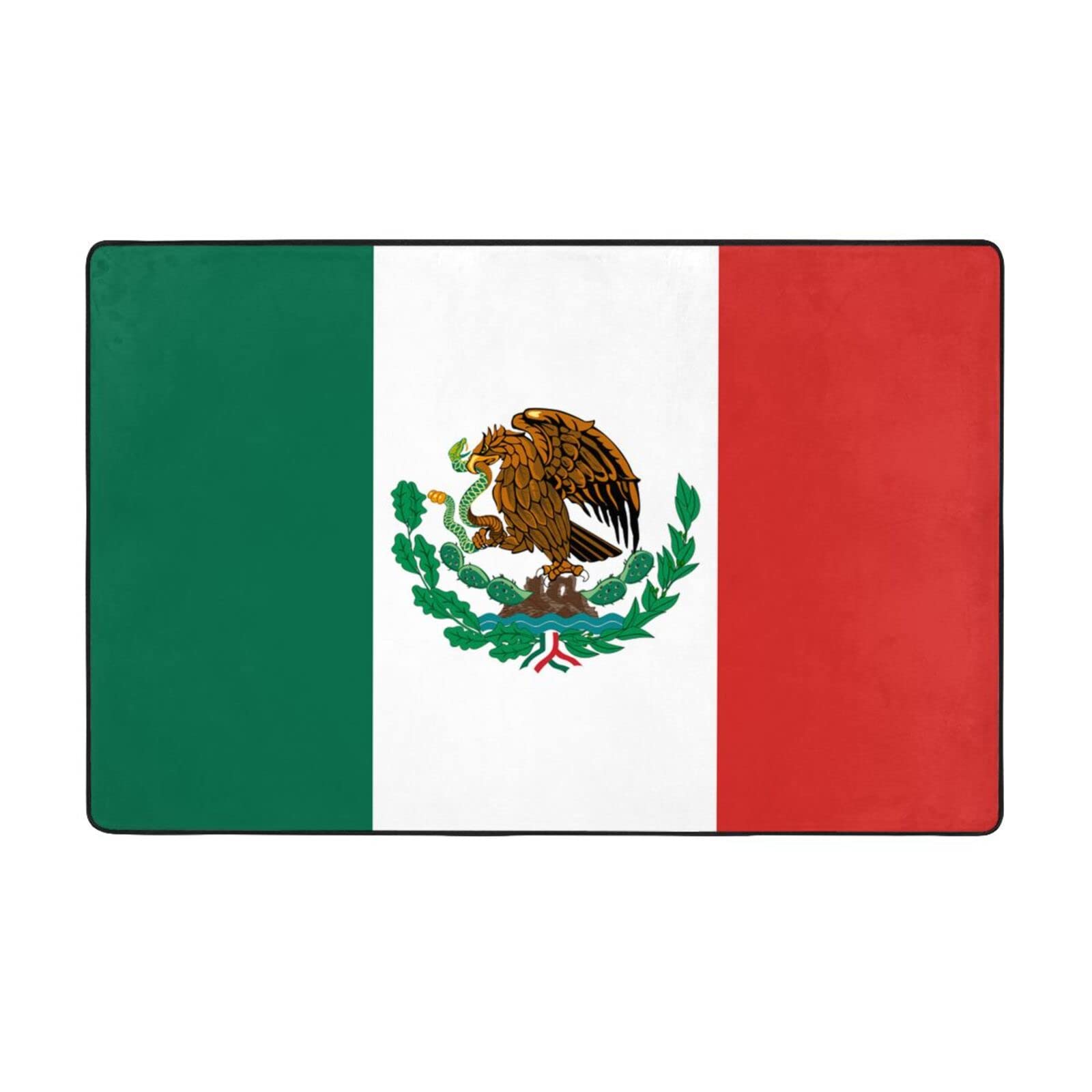 Tapis mexicain antidérapant et grand tapis lavable de cuisine et salon