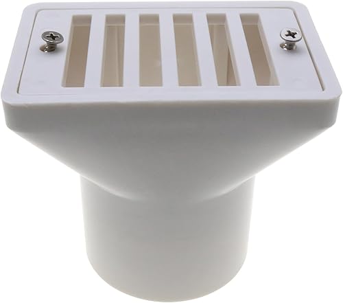 Accesorios de reemplazo de la cubierta de drenaje de agua de la piscina del desbordamiento de agua de la piscina del drenaje principal de 2,5