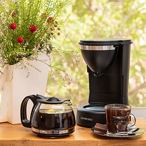 Mixpresso 5-Cup Drip Coffee Maker, Coffee Pot Machine Including Reusable And Removable Coffee Filter, Small Coffee Maker, 25 Oz Electric Coffee Maker 650W #TOP4