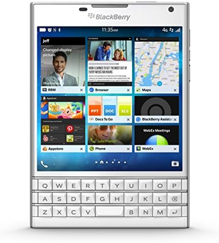 BlackBerry Passport - Factory Unlocked Smartphone - White (U.S. Warranty)