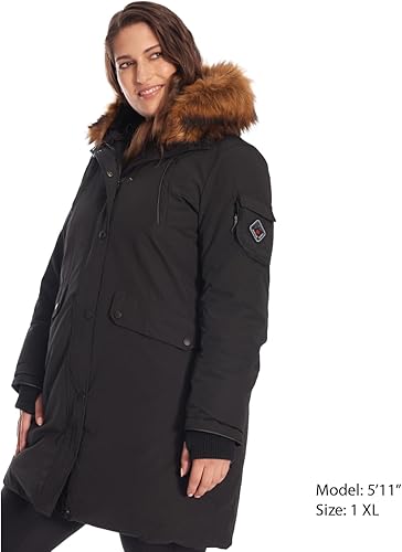 Miniatura 8 de Alpine North - Chaqueta de invierno para mujer de plumas veganas