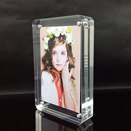 Amazon Pinmei 磁気フォトフレーム 両面透明 写真フレーム 写真立て アクリル フォトフレーム 4 X 6 フォトフレーム 通販