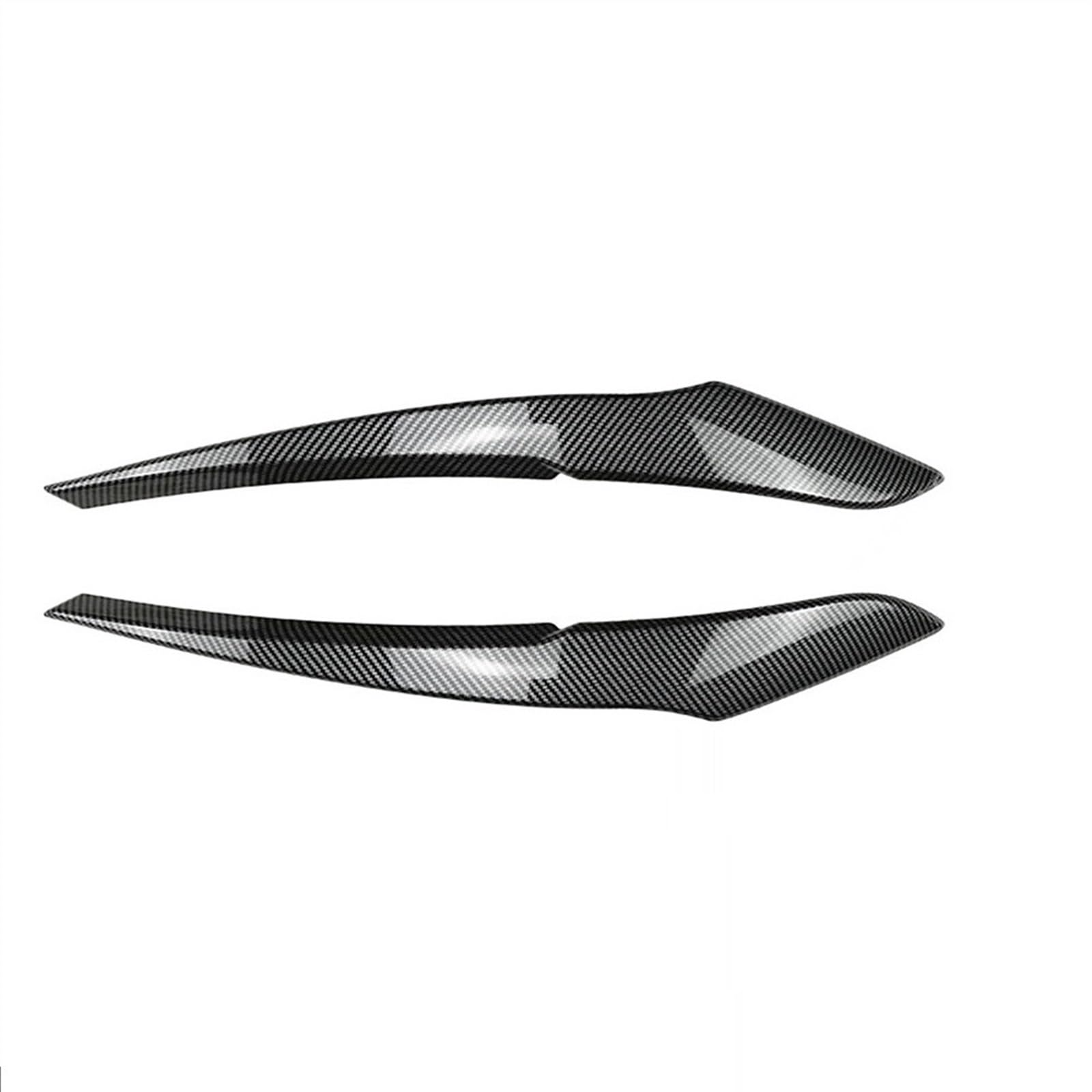 Car Headlight Eyebrows Eyelid Decorative Stickers for F20 F21 1 Series 118i 120d 120i 125i M135i 2011-2015(Carbon Look A)