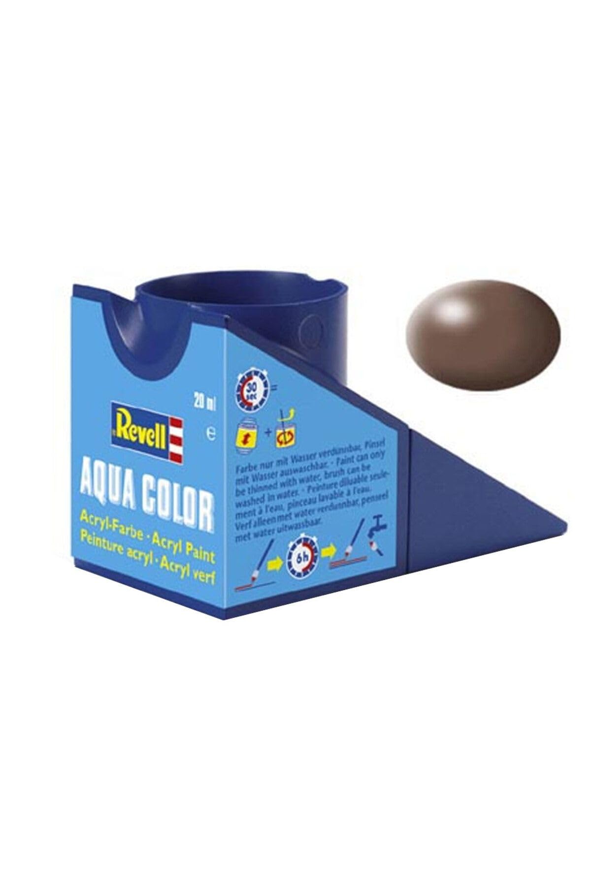 Revell 18ml Aqua Color Acrylic Paint (Brown Silkyy Finish)
