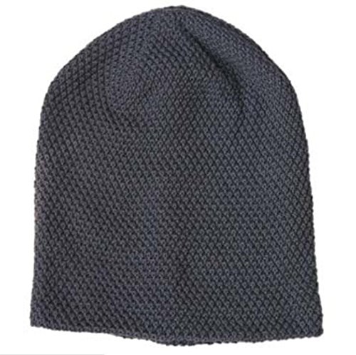 Bonnet tricoté unisexe pour enfant - Gris Cover