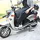 Cokomono Beinschutz Roller – Universeller Nässeschutz für Motorroller & Scooter | Wind- und Regenschutz mit Thermo-Futter | Wasserdicht & Reflektierend | Schwarz