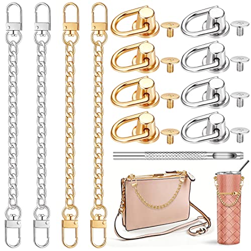 4 Pcs Purse Chain Strap Extender 7.9 Inch Purse Chain