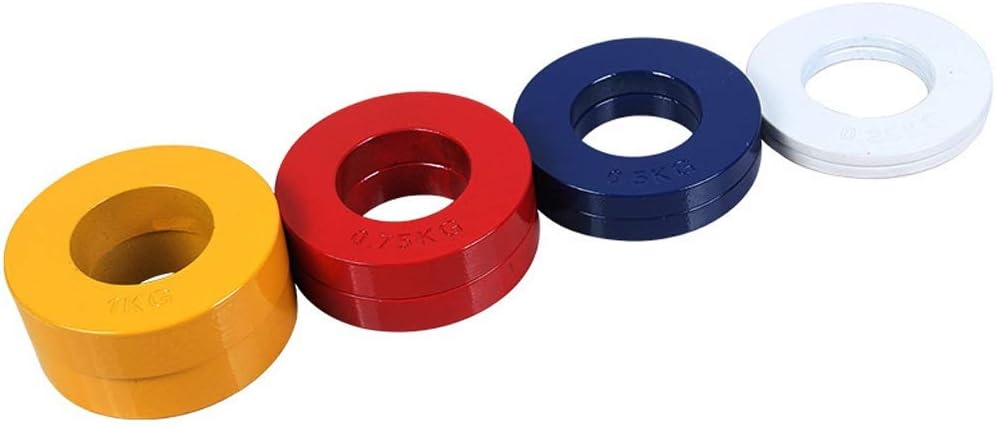 オリンピックフラクショナルプレート0.25 / 0.5 0.75 1kgマイクロウェイトプレート0.75kgレッド : STKショップ - 通販 -  Yahoo!ショッピング ウェイトプレート フラクショナルオリンピックプレート2枚のプレート - 1キロ*オリンピックバーベルマイクロプレートのための2重プレ