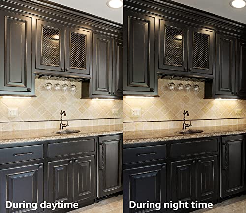 Torchstar Led 13 Inch Extendable Under Cabinet Lights, Under Counter Slim Lighting Night Light Bar For Stairway, Kitchen, Workbench, No Battery Required, 4200K Cool White, 450Lm, Pack Of 2 #TOP5