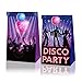 GGSELL Lot de 12 sacs en papier disco Party Candy - Pour l'été - Pour anniversaire - Adulte - Avec autocollant disco Ball Slice