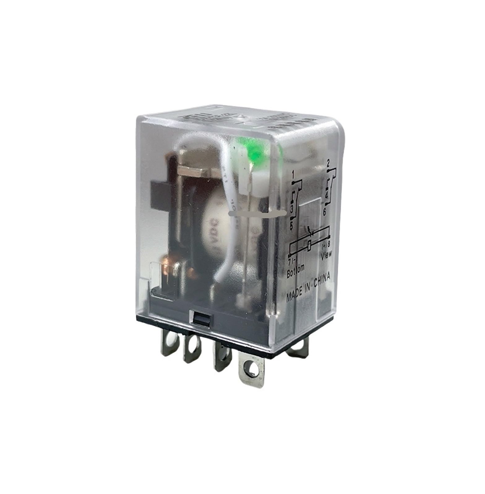 Relais bobine 380V AC LY2NJ interrupteur electromagnetique DPDT