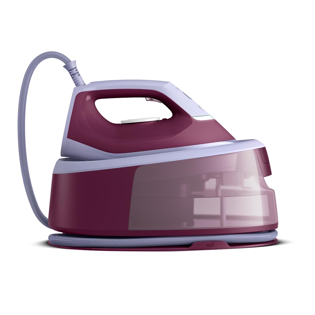 Philips Dampfbügelstation Serie 3000, Rot, 2400W