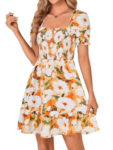 Image of Rooscier Women's Summer Boho Mini Dress