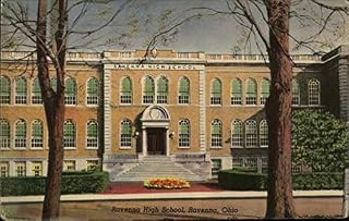 Ravenna High School Ravenna, Ohio OH Original Antique Postcard