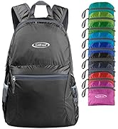 G4Free 20L Faltbarer Rucksack Ultraleichter Wanderrucksack Daypack für Männer Frauen und Kinder f...