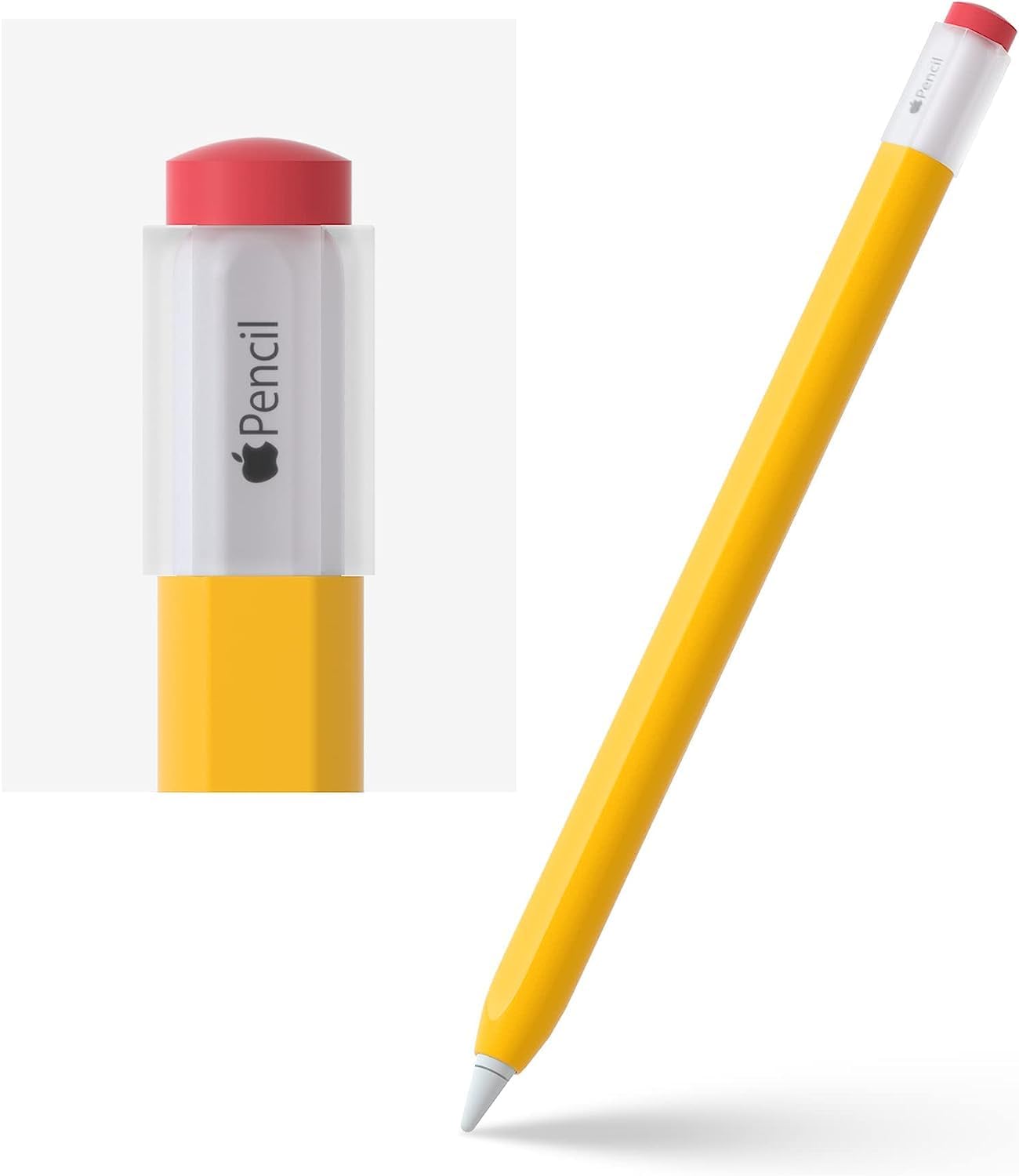 OJOS Silicone Case for Apple Pencil 2nd Generation Cover, Protective Holder Grip Sleeve with Cap Accessories Compatible for iPad Pro 11 12.9 inch - Yellow (B0D6BCVTKL) Amazon Price History, Amazon Price Tracker