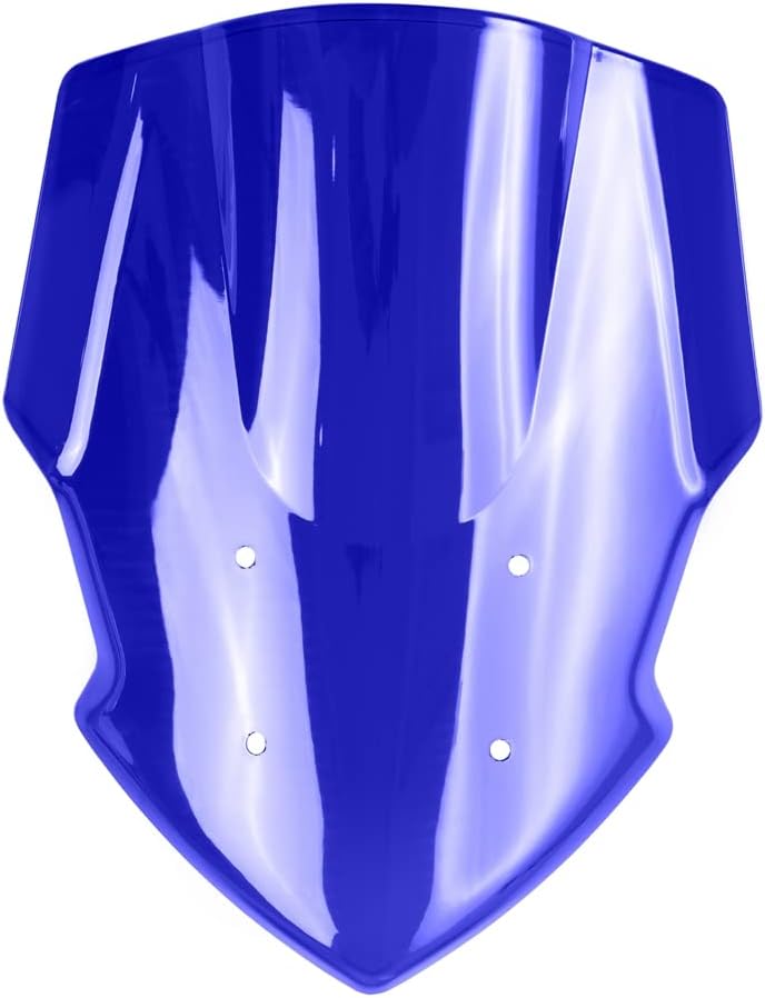 Blue Windshield fit for 2019 Yamaha MT07 2018 2020 ABS Plastic Windscreen 18 MT07