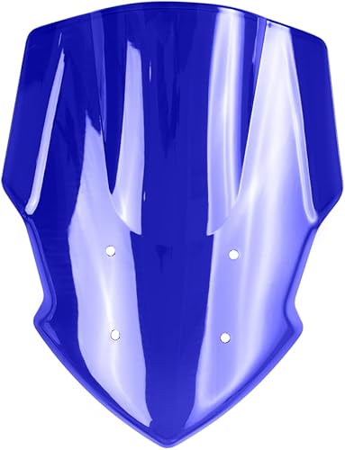 Parabrisas azul apto para Yamaha MT-07 2018 2020 ABS parabrisas plástico 18 MT07 19 20 20