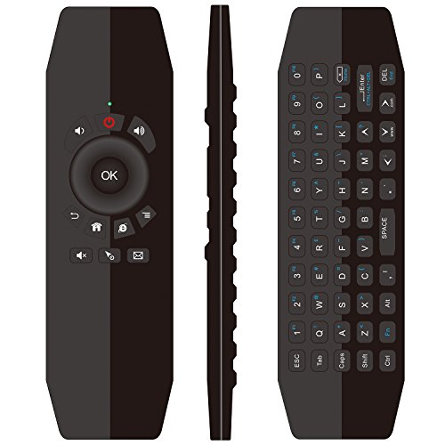 LYNEC T5 Portable 2.4G 6-Axis Mini Wireless Remote Keyboard Mouse with Infrared Learning 3-Gyro & 3-Gravity Sensor Air Control for PC HTPC IPTV Smart TV and Android TV Box Media Player LYNEC T5 Portable 2.4G 6-Axis Mini Wireless Remote Keyboard Mouse with Infrared Learning 3-Gyro & 3-Gravity Sensor Air Control for PC HTPC IPTV Smart TV and Android TV Box Media Player