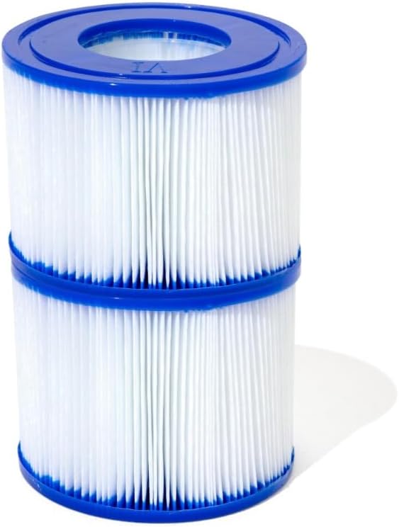Bestway Lay-Z-Spa Hot Tub Filter Cartridge VI for All Lay-Z-Spa Models - 6 x Twin Pack (12 Filters)