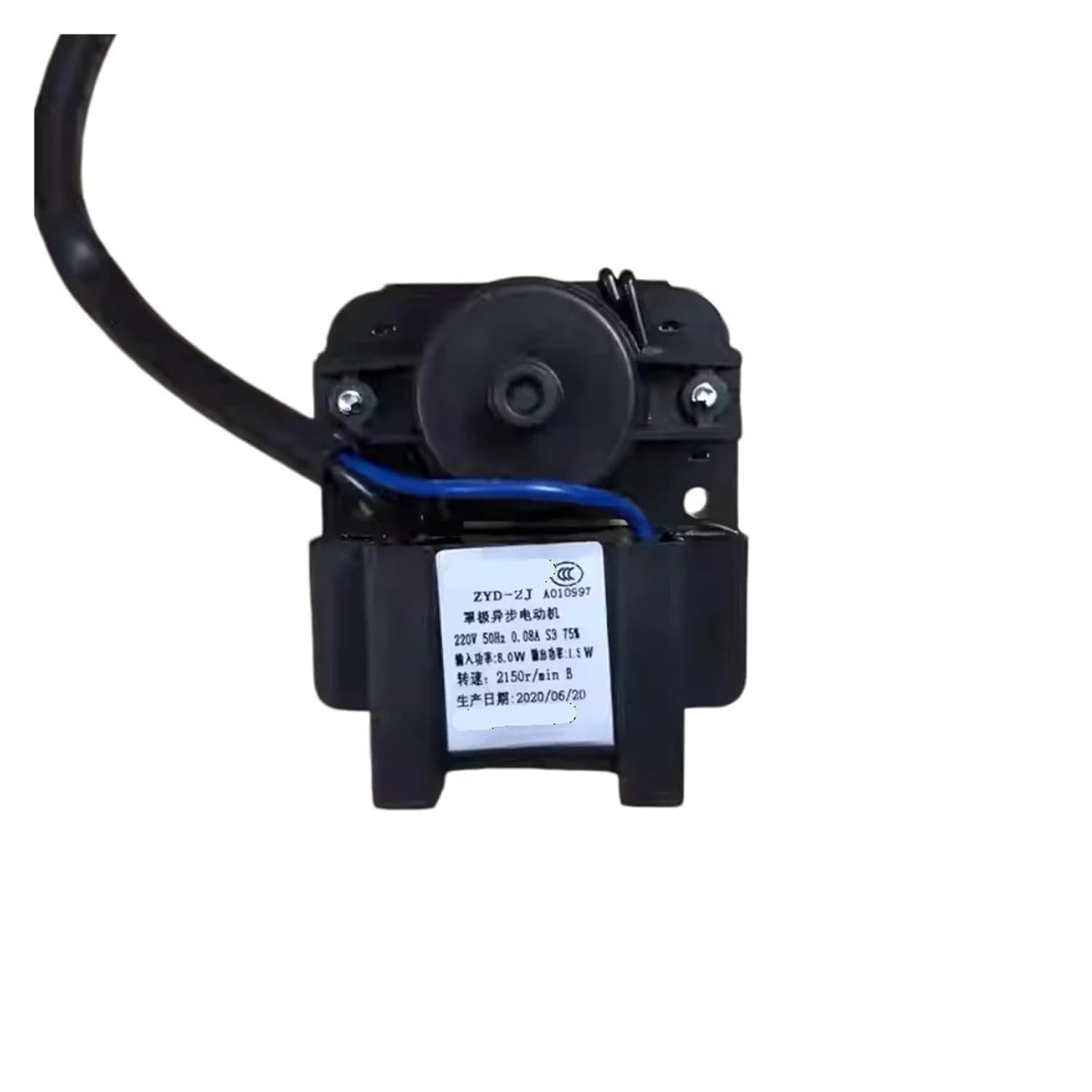 ZYD-2J Multi-Brand Capable Asynchronous Motor for Refrigerator Freezer Display Case Cooling Fan Parts for Icebox and Fridge