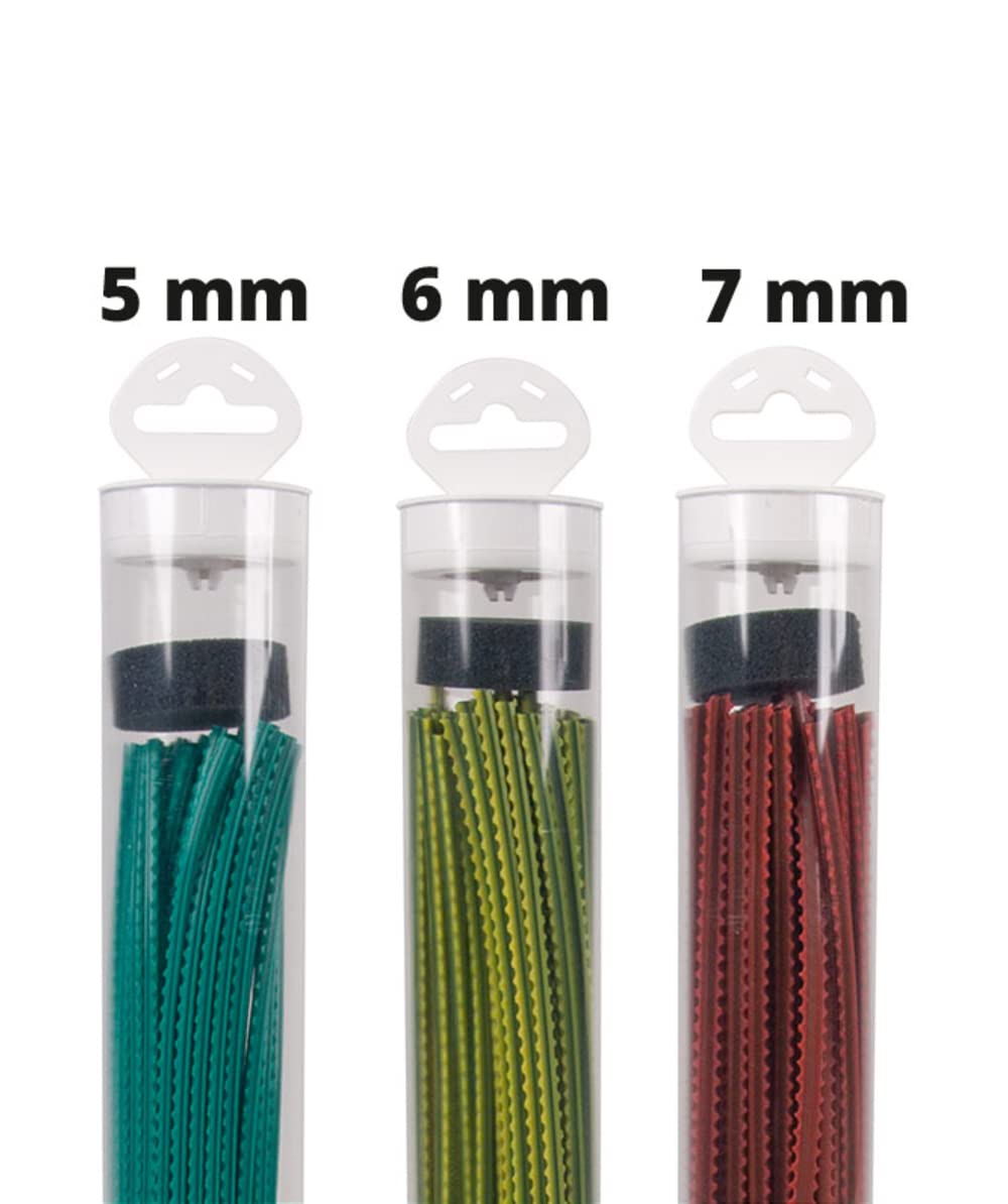 Oregon Jet Fit Tête de Coupe à 4 Fils, Tête Universelle à Installation Facile pour Coupe-Bordure & 539174 Fil de coupe strié prédécoupé Techni-Blade, rouge, 7 mm, 26 cm, 40 pièces