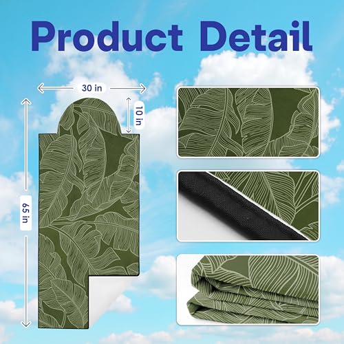 Semtomn 2 Pack Banana Leaf