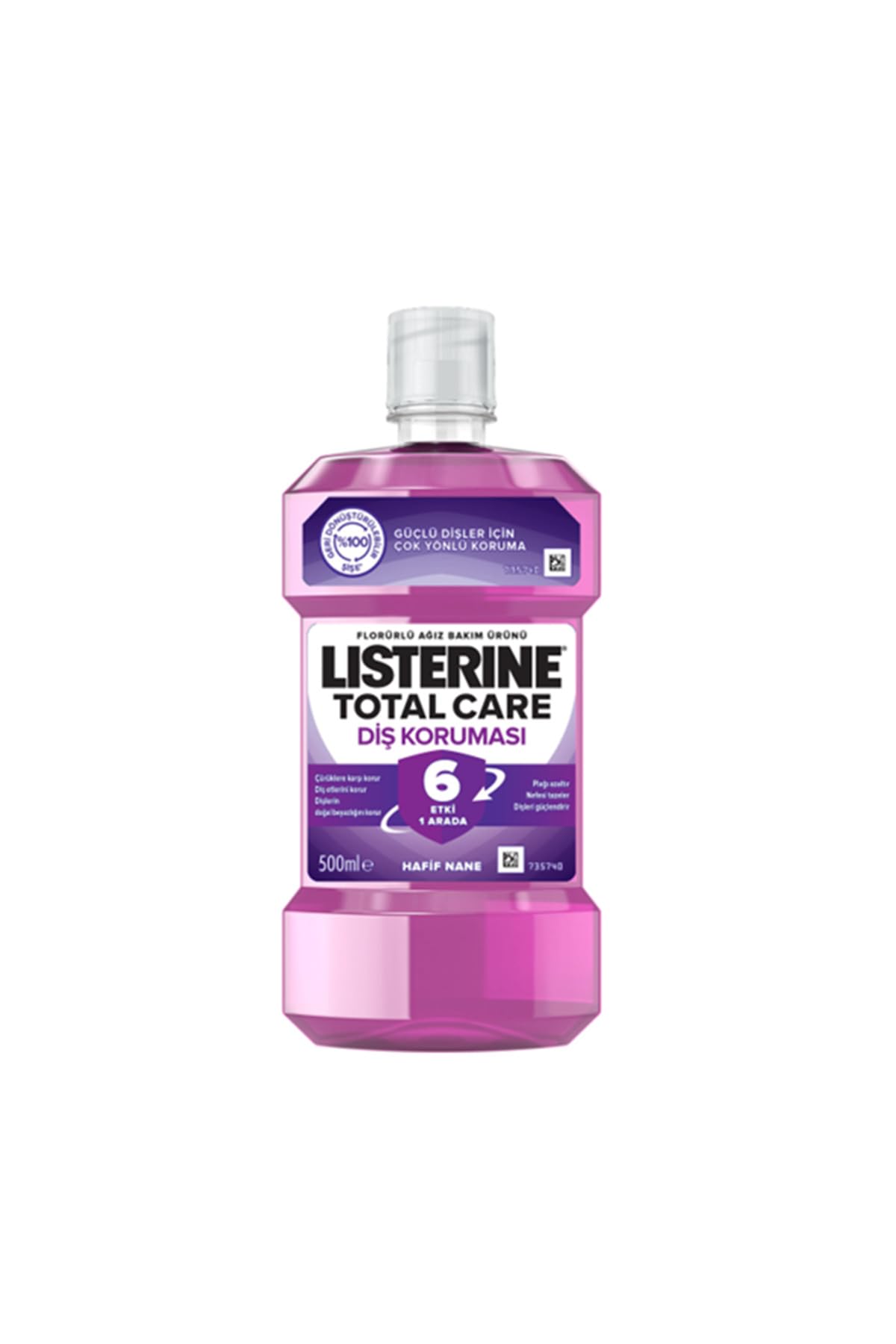 Listerine Total Care Ağız Çalkalama Suyu, 500ml