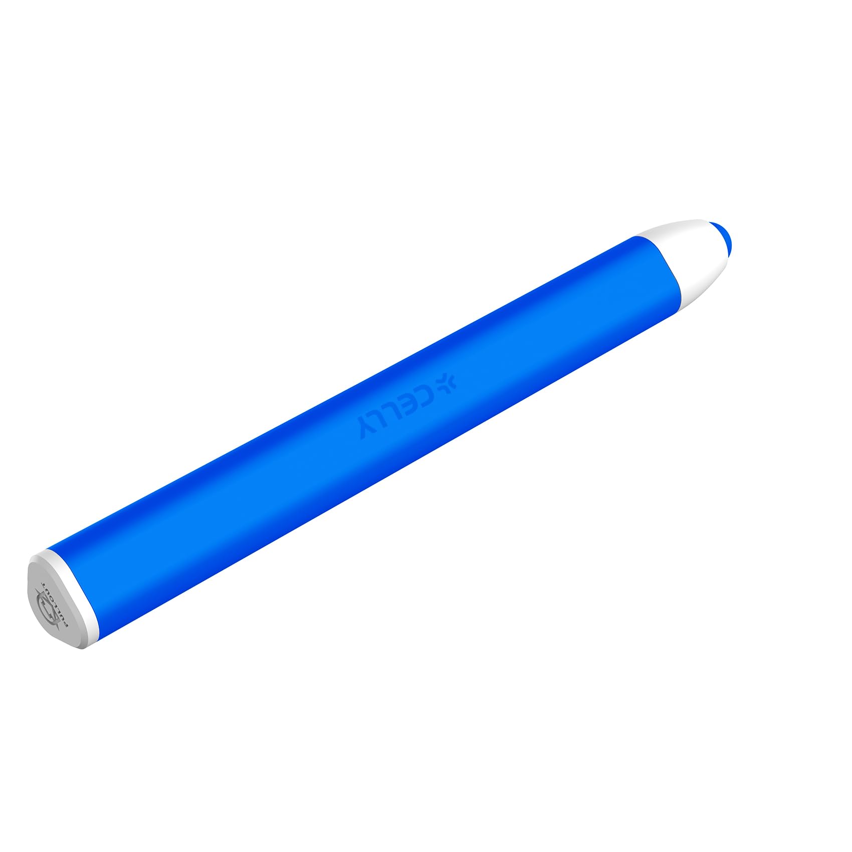 Celly, Pennino Touch Per Bambini Universale In Silicone, Penna Compatibile con Tablet e Smartphone, Sicura e Leggera, Colore Azzurro
