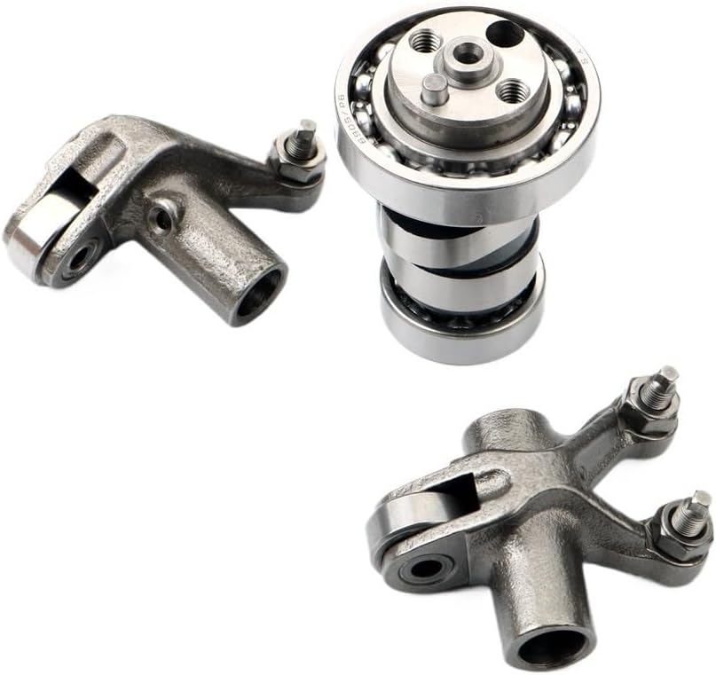 Scooter Camshaft & Rocker Arm Compatible With Piaggio Fly 125 Liberty 125cc 3V 4-Stroke 1A0035075 1A003237R 1A003238R