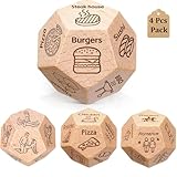 Polyedrische Würfelspiele und Lebensmittelwürfel, Weihnachtsstrumpffüller, Weihnachtsgeschenk, weißer Elefant, Geschenke für Erwachsene, lustiges, freches Valentinstagsgeschenk für Freund, Freundin