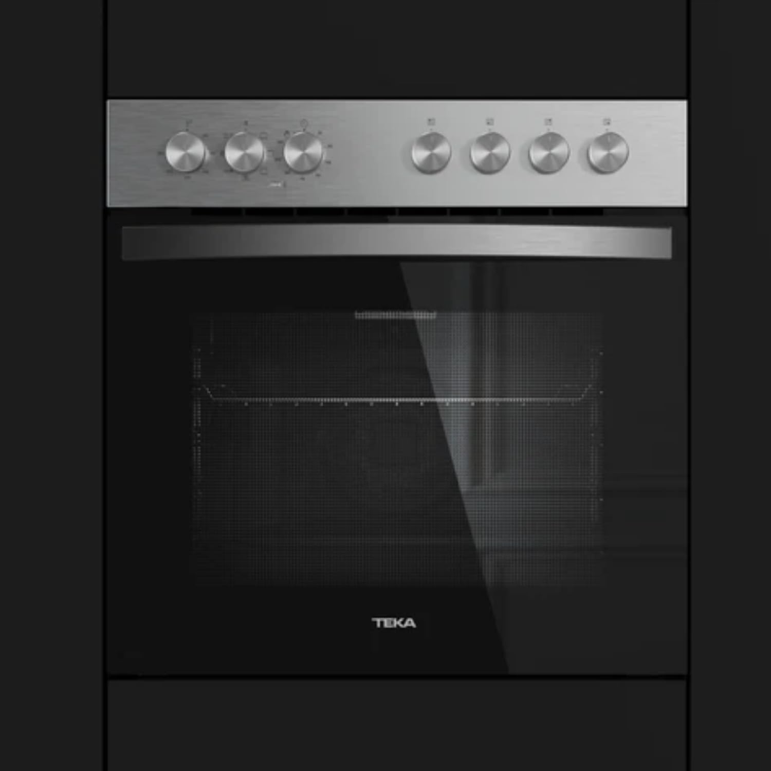 TEKA Horno Multifunción, Acero Inoxidable, Hydroclean, 6 Funciones, 70 l