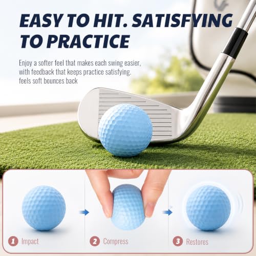 JAYA Macaron Foam Golf Balls