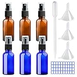 【Unsere Kombination】: Das Produkt besteht aus Sprühflaschen, Aufklebern, Trichtern und Plastiktropfern. Das Kombinationskit ermöglicht einen reibungslosen Eintritt der Reagenzien in die Glasflasche und ist mit einem Aufkleber gekennzeichnet.