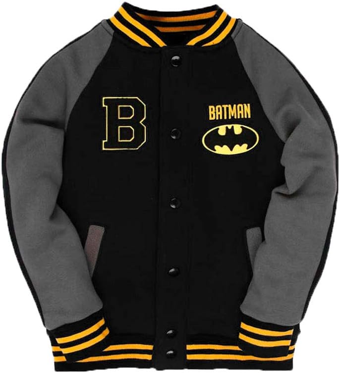 Máscara De Látex Chamarra DC Batman Edición Limitada Batman Varsity