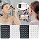 vaolmlop Handy Saugnapf,Silikon-Saugnäpfe Für Alle Handy-Modelle,4er Anti-Rutsch-Handyhalter Für Selfies Und Videos,Freihändig,Langlebig & Leicht Bedienbar(2 Schwarz+2 Weiß)