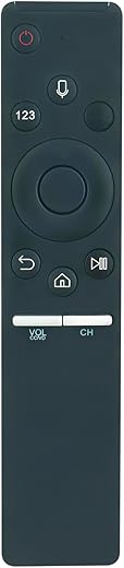 AULCMEET BN59-01298A Replaced Voice Remote Compatible with Samsung 4K Smart TV UN75MU6300 UN65MU7600F UN49MU7500 UN55MU7500 UN65MU7500F UN65MU7500FXZA UN55MU7500FXZA UN55MU9000 UN65MU9000 UN75MU9000