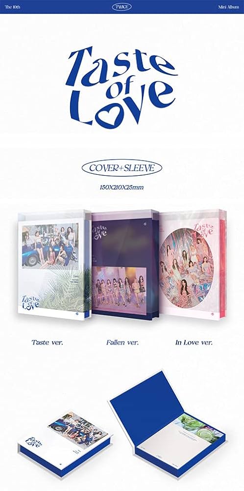 Amazon.co.jp: TWICE (トゥワイス) - Taste of Love (Taste Ver./CD+