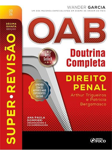 Super-revisão OAB doutrina completa: 5. direito penal – 15. ed. – 2026.