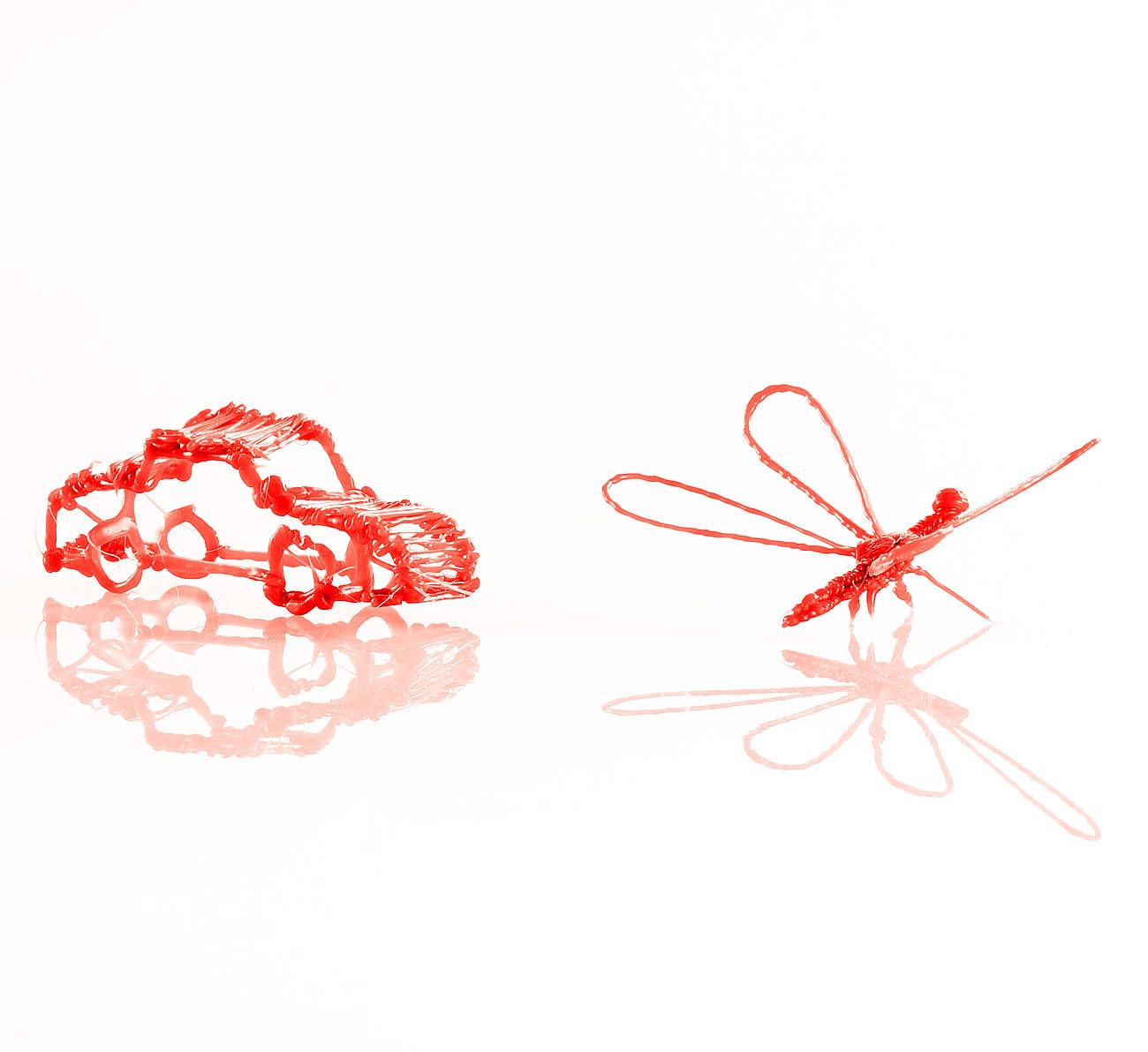 FreeSculpt Penna 3D: Penna per Stampa 3D, Sistema Multi-Filamento, Selezione dei Colori di Stampa (Pen Adulti, opere d'Arte con Penne, LED)