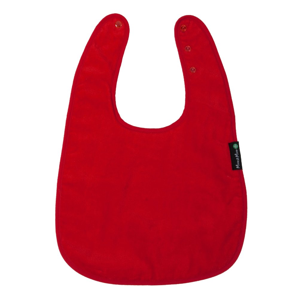 Mum 2 Mum PLUS Adult/Special Needs Back Opening Feeding Apron in Red