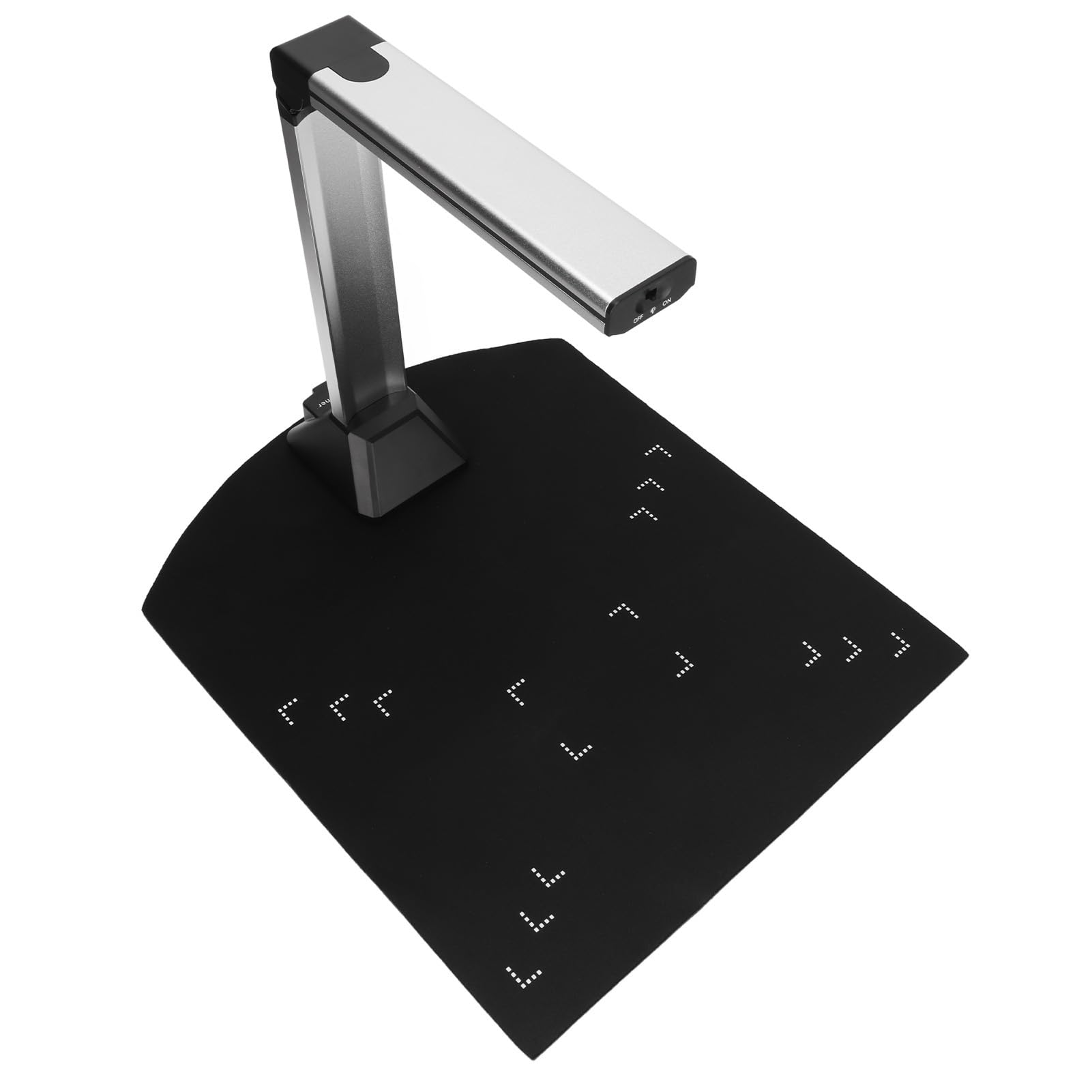 Portable Document Camera, OCR 5MP HD USB Document Camera Scanner with LED FillLight, Auto Focusing for Win 2003, XP, Vista, 7, 8, Book Scanner for Office Teachers