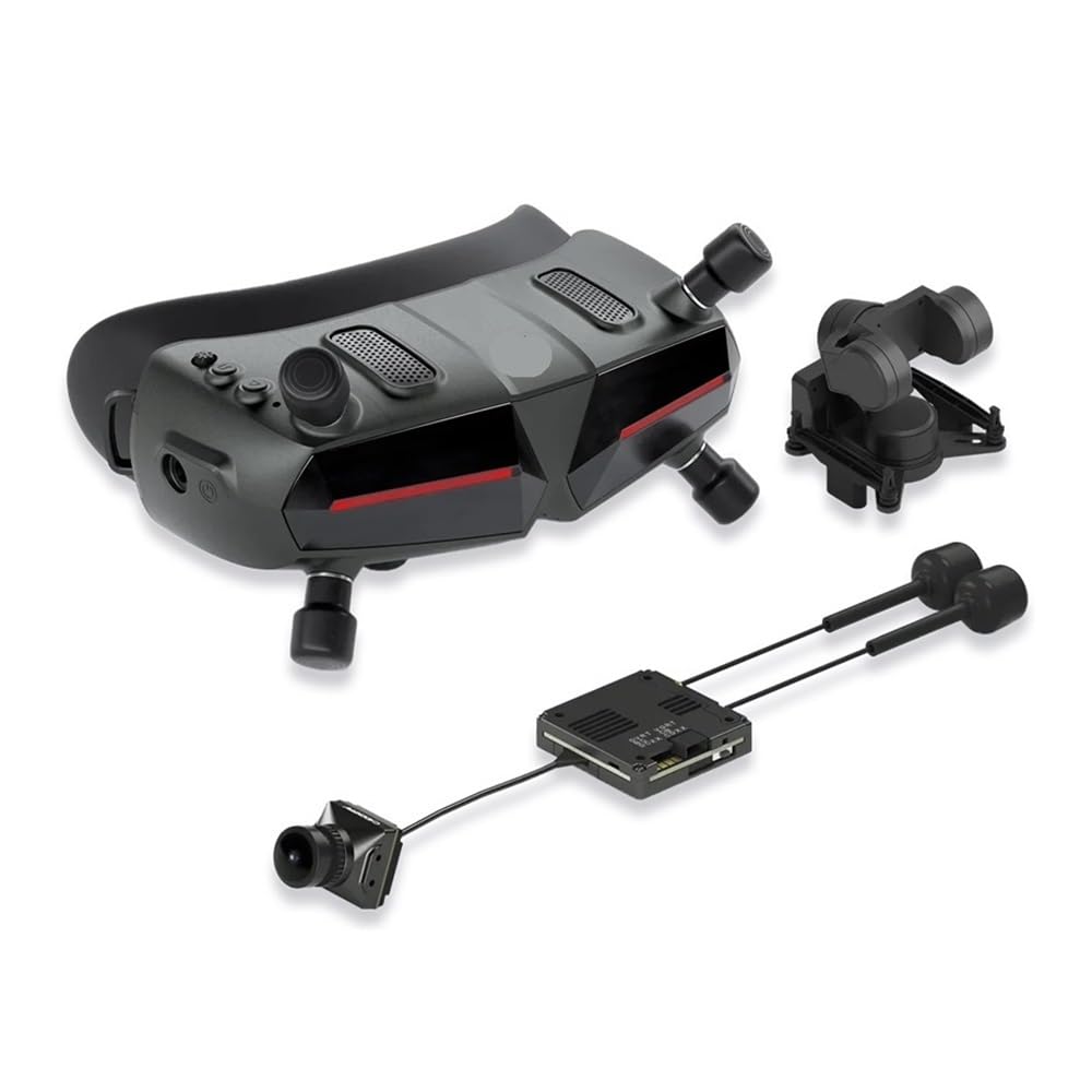 WAX 5.8GS Receptor 1920x1080 FPV Gafas Gafas de vídeo Compatibilidad con RC Drone(With Pro Kit GM3)