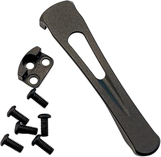 ReachMall Clip de transporte profundo de titanio para Spider C81, construcción de aleación ligera para una mayor funcionalidad (lavado a la piedra)