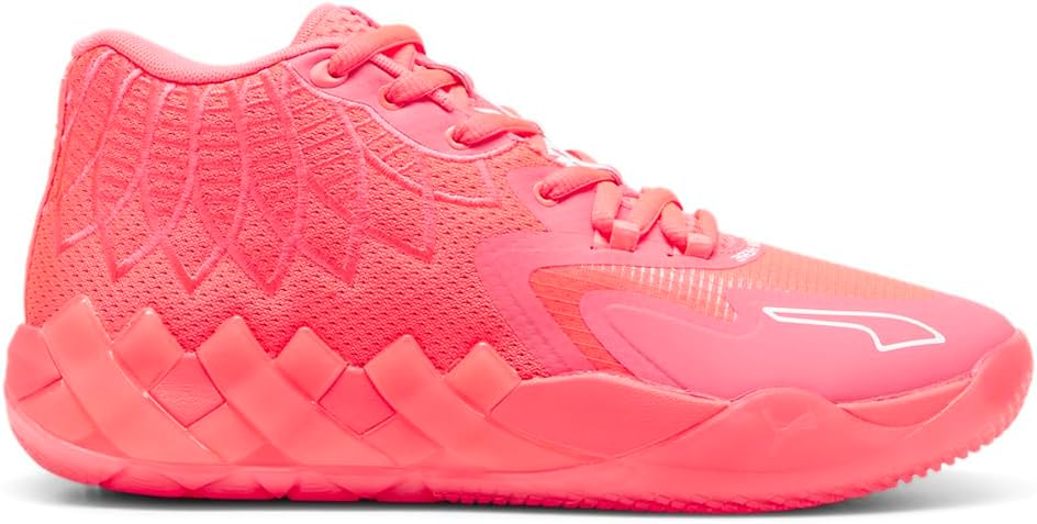 pink bball shoes