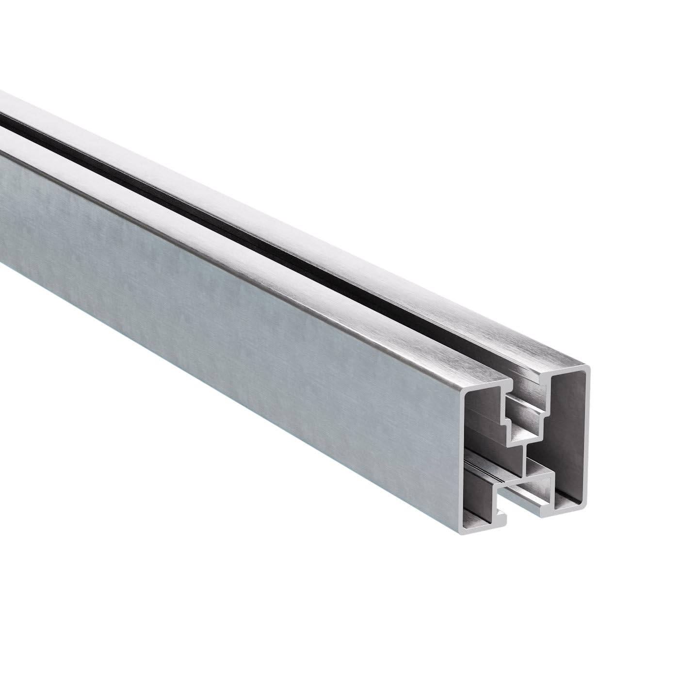 Guida di montaggio per impianto PV | 40 x 40 | Lunghezza: 200 cm | Profilo in alluminio di alta qualità per il montaggio professionale di impianti solari