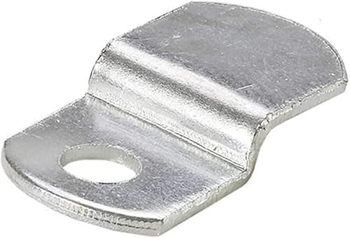 Canvas Offset Clips 3.2mm Picture Photo Frame Stretch Canvas Frame Mirror Clips Shadow Box Picture Framing Zinc Plated Z Cleats Pack of 100