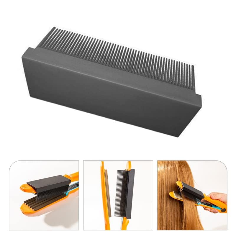 Accesorio para alisador de cabello negro miniatura 4
