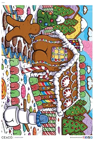 Ceaco - Avanti - Puppies in a Wagon - 300 Piece Puzzle for Adults - Challenging and Perfect for Game Nights - Finished Puzzle Size 21.25 x 15 - image 5
