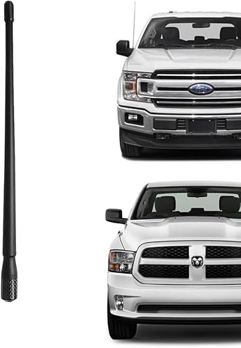 Antena de radio para camión compatible con Ford F150 Raptor F250 F350 (2009-2023) y para camiones Dodge RAM 1500 2500 3500 (2009-2023) Recepción de
